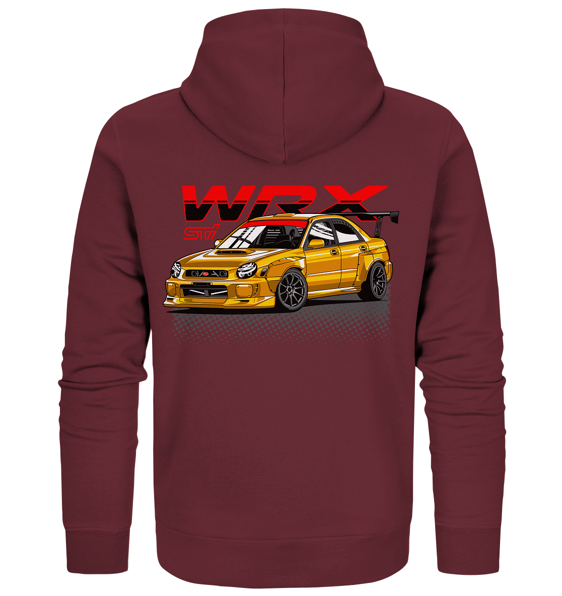 Widebody Bugeye WRX STI - Organic Zipper - MotoMerch.de