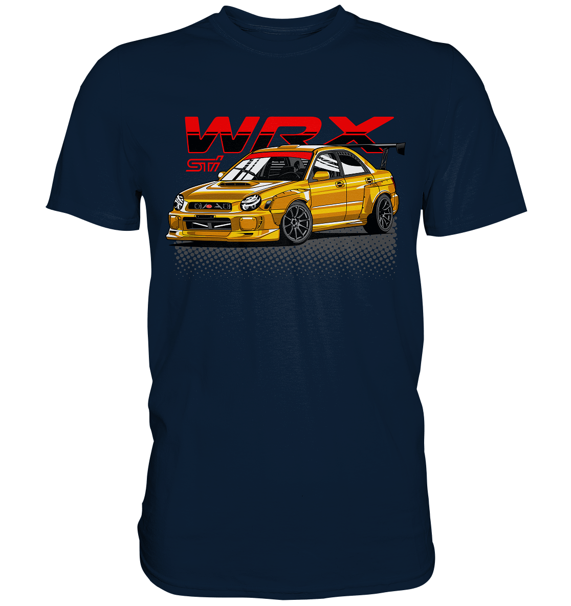 Widebody Bugeye WRX STI - Premium Shirt - MotoMerch.de