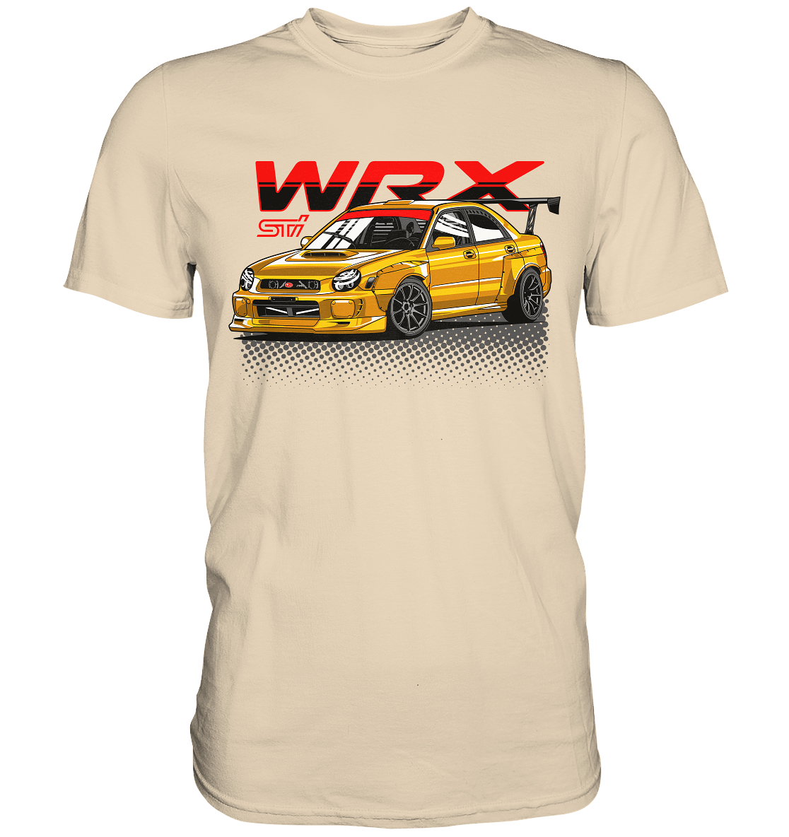 Widebody Bugeye WRX STI - Premium Shirt - MotoMerch.de