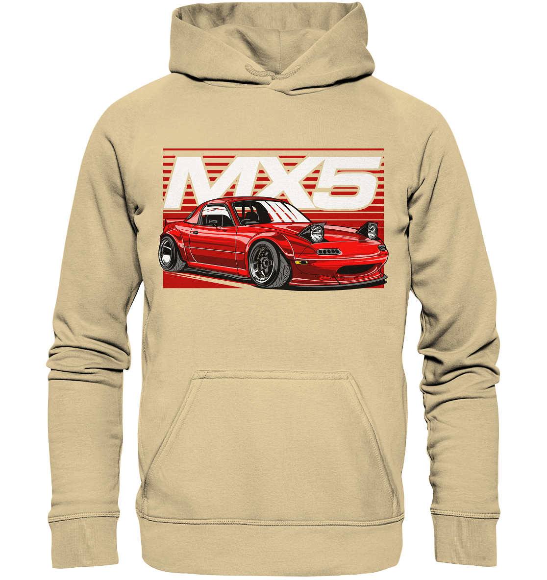 Widebody Mazda MX5 - Basic Unisex Hoodie - MotoMerch.de