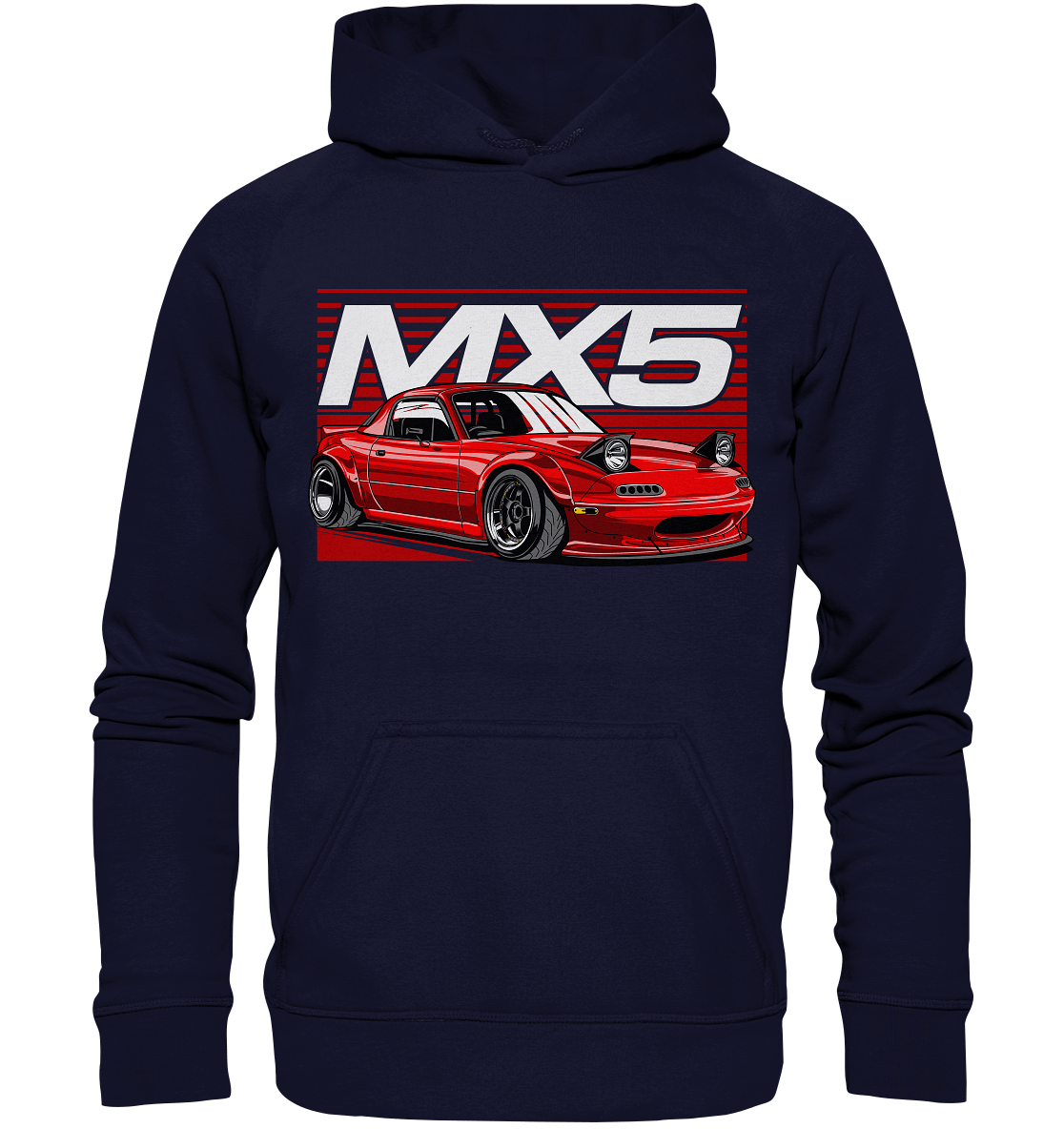 Widebody Mazda MX5 - Basic Unisex Hoodie - MotoMerch.de