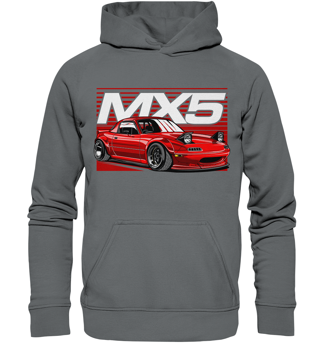 Widebody Mazda MX5 - Basic Unisex Hoodie - MotoMerch.de