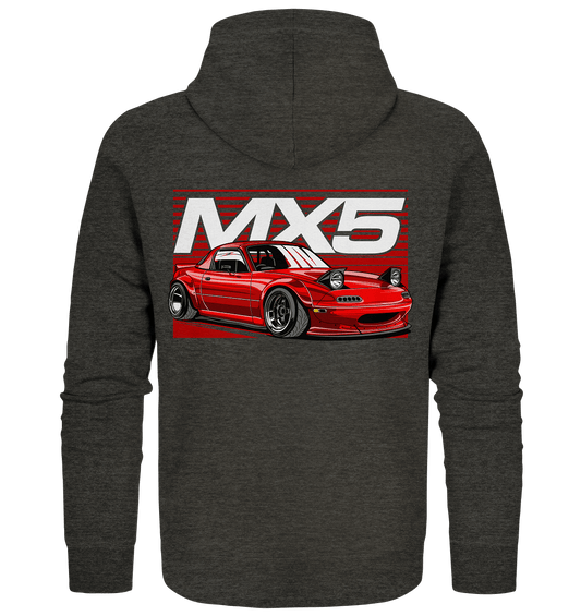 Widebody Mazda MX5 - Organic Zipper - MotoMerch.de