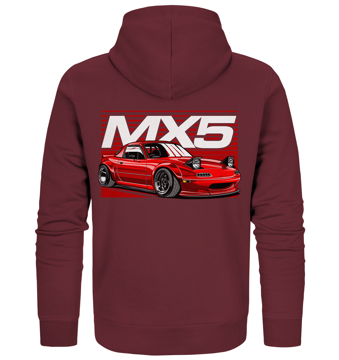 Widebody Mazda MX5 - Organic Zipper - MotoMerch.de