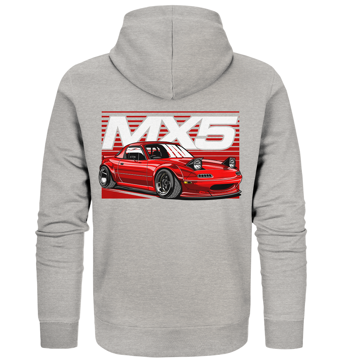 Widebody Mazda MX5 - Organic Zipper - MotoMerch.de