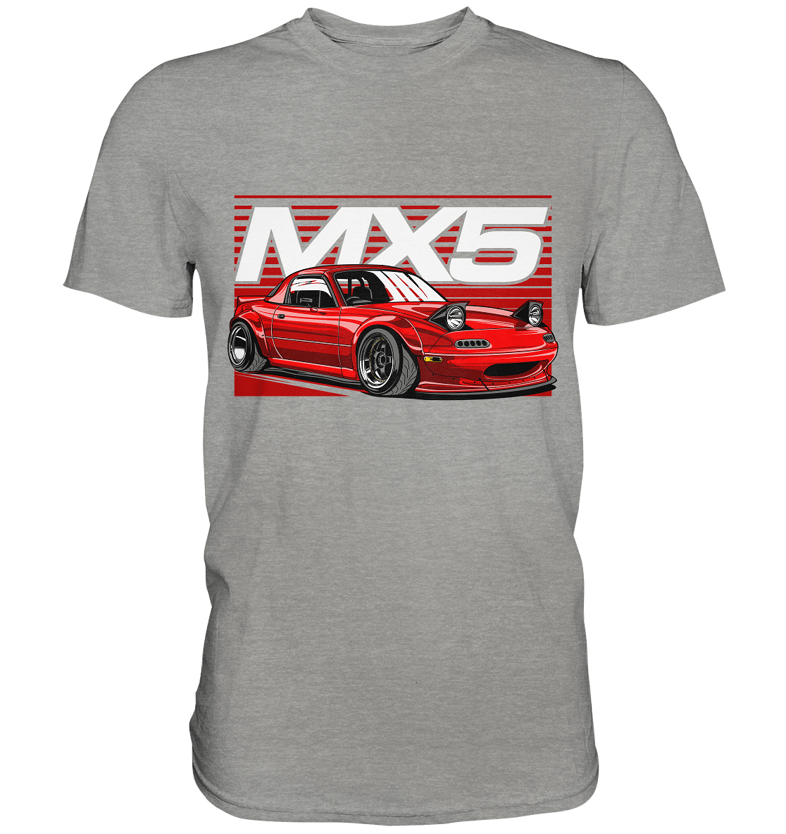 Widebody Mazda MX5 - Premium Shirt - MotoMerch.de