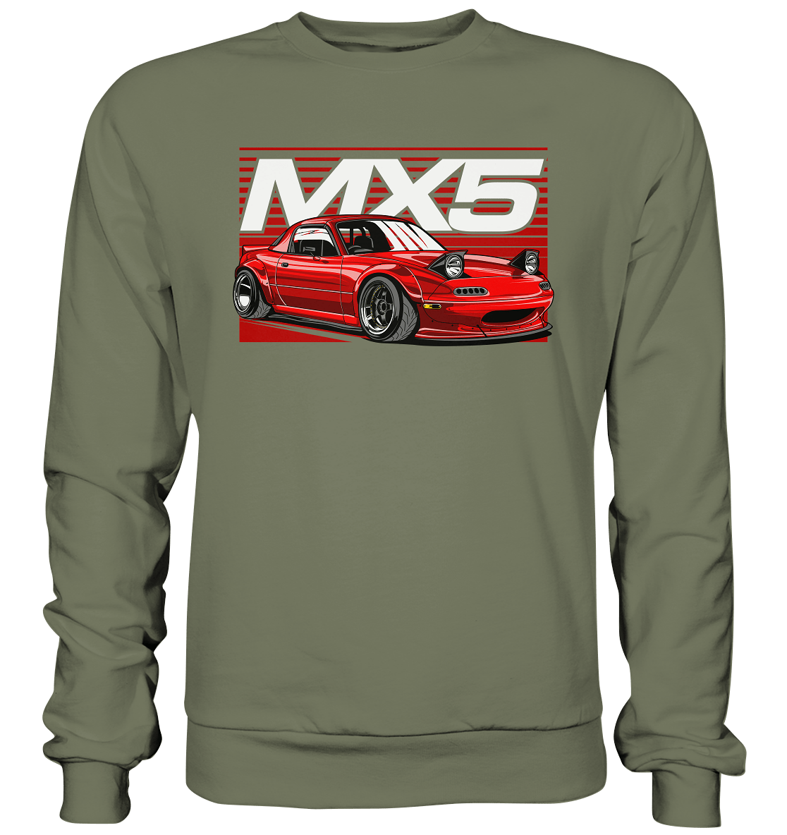 Widebody Mazda MX5 - Premium Sweatshirt - MotoMerch.de