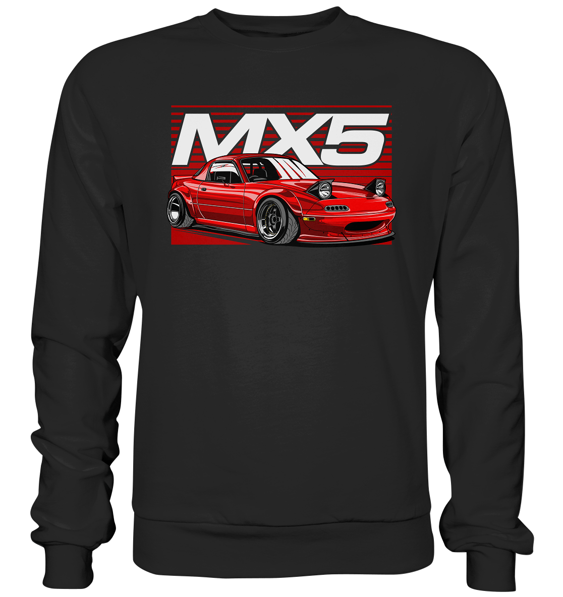 Widebody Mazda MX5 - Premium Sweatshirt - MotoMerch.de