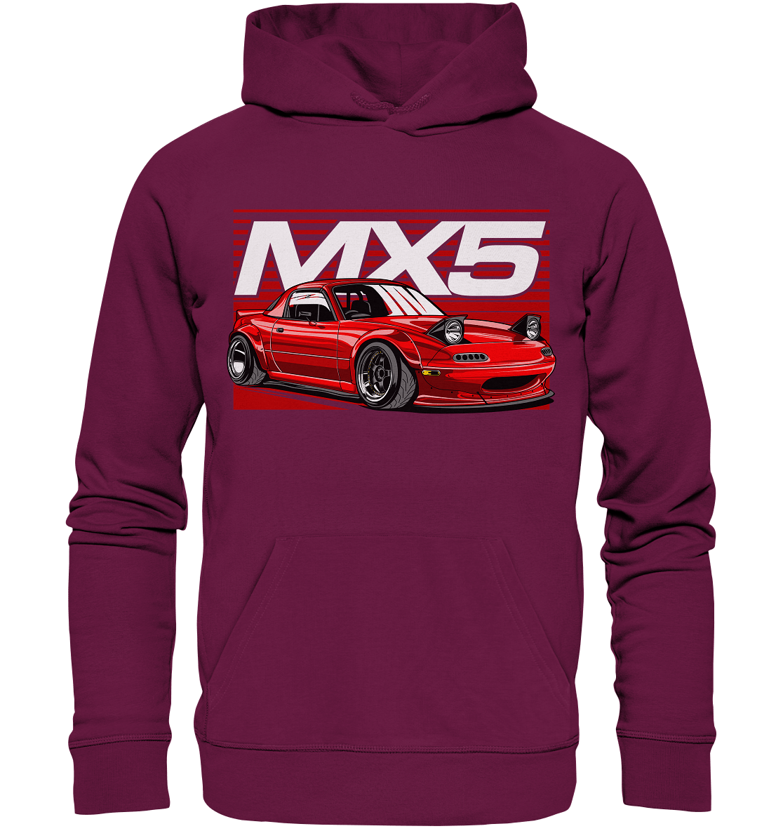 Widebody Mazda MX5 - Premium Unisex Hoodie - MotoMerch.de