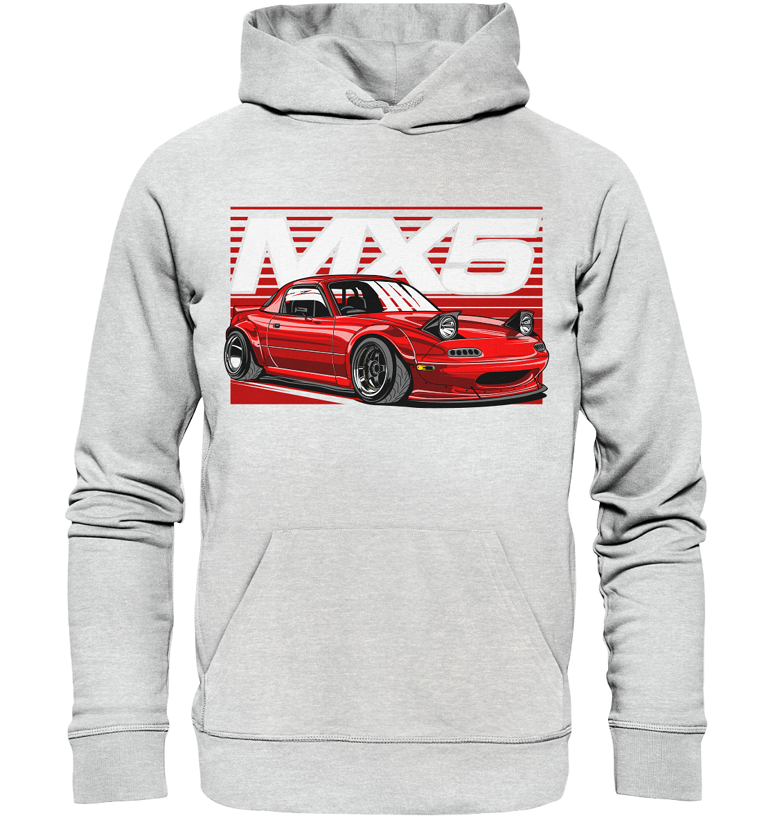 Widebody Mazda MX5 - Premium Unisex Hoodie - MotoMerch.de