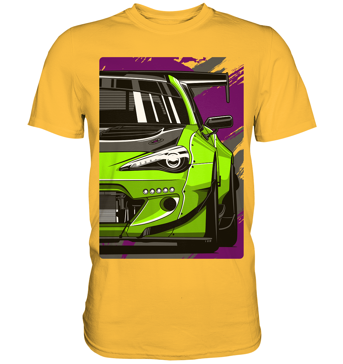 Widebody Toyota GT86 Front - Premium Shirt - MotoMerch.de