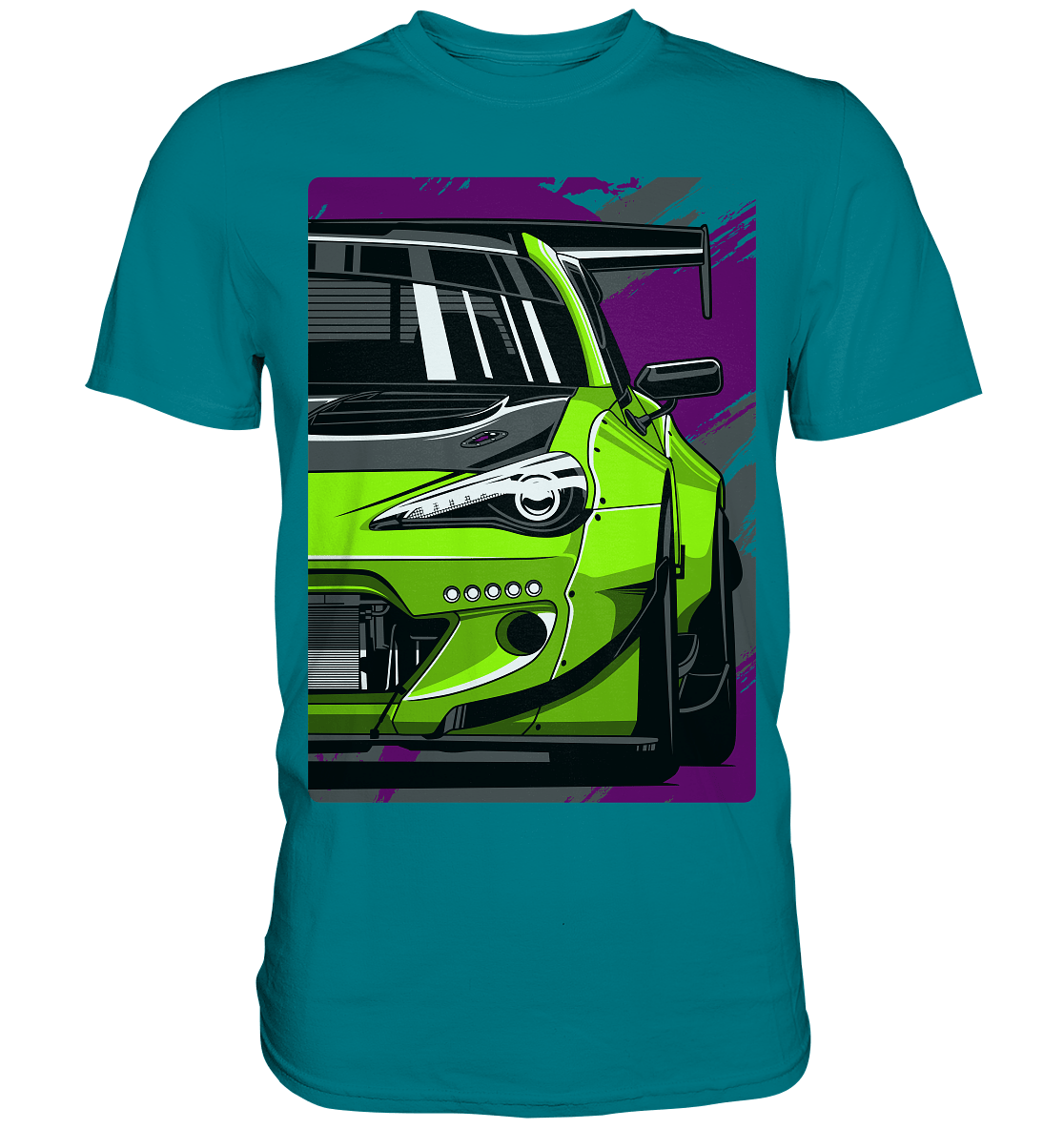 Widebody Toyota GT86 Front - Premium Shirt - MotoMerch.de