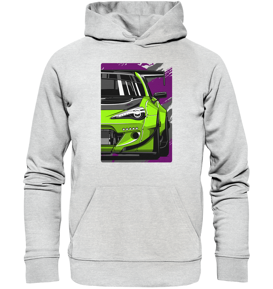 Widebody Toyota GT86 Front - Premium Unisex Hoodie - MotoMerch.de