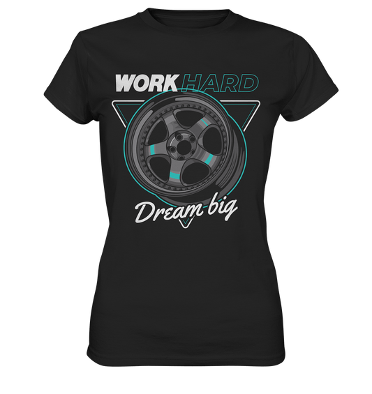 WORK hard - Ladies Premium Shirt - MotoMerch.de