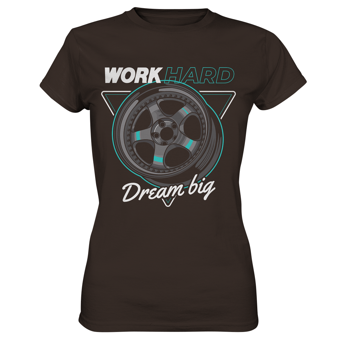 WORK hard - Ladies Premium Shirt - MotoMerch.de