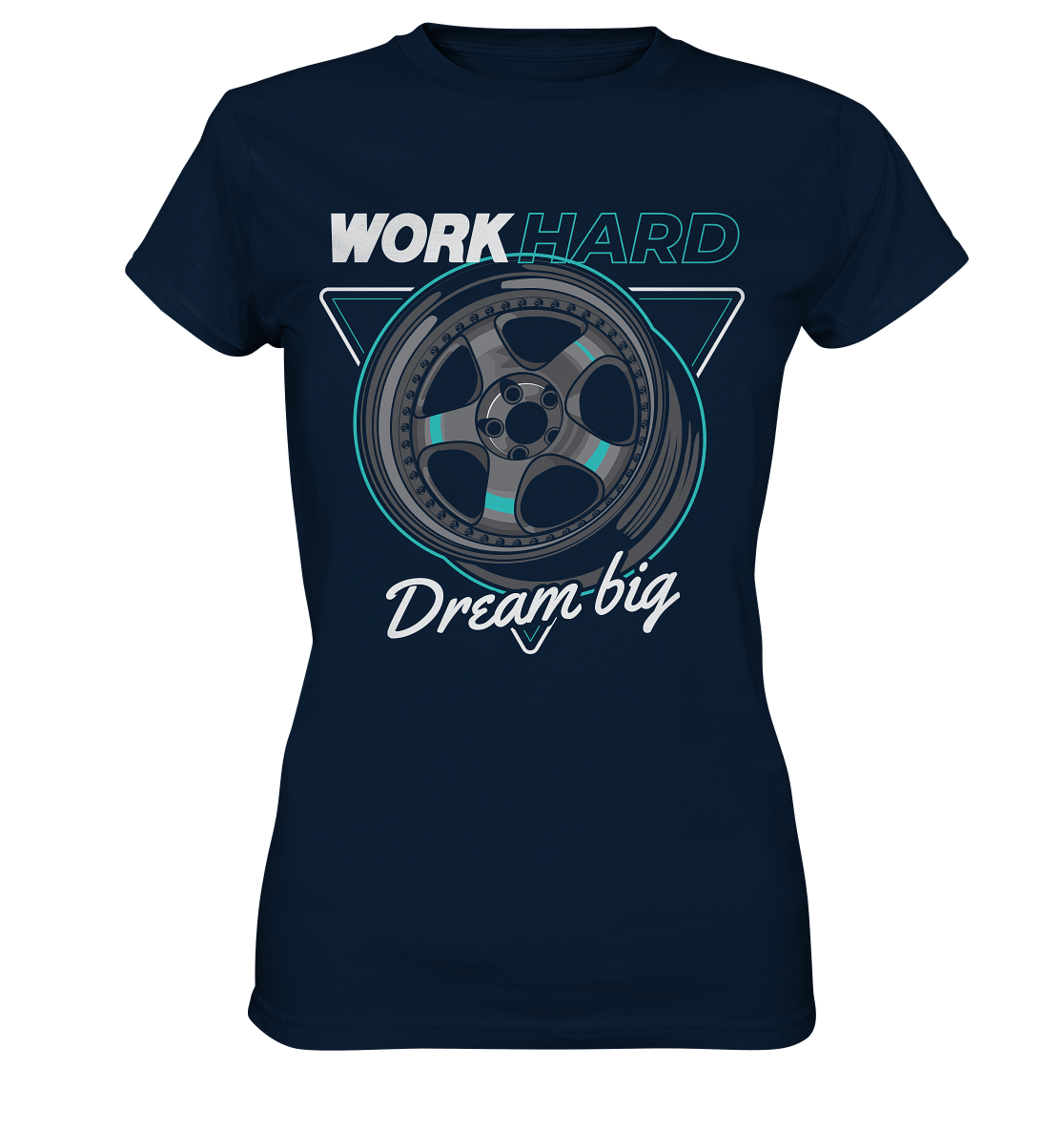 WORK hard - Ladies Premium Shirt - MotoMerch.de