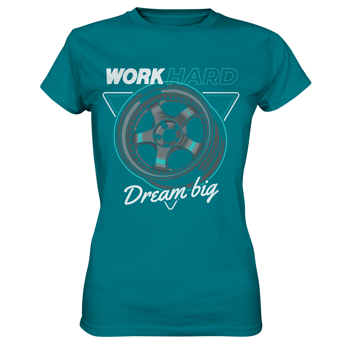 WORK hard - Ladies Premium Shirt - MotoMerch.de