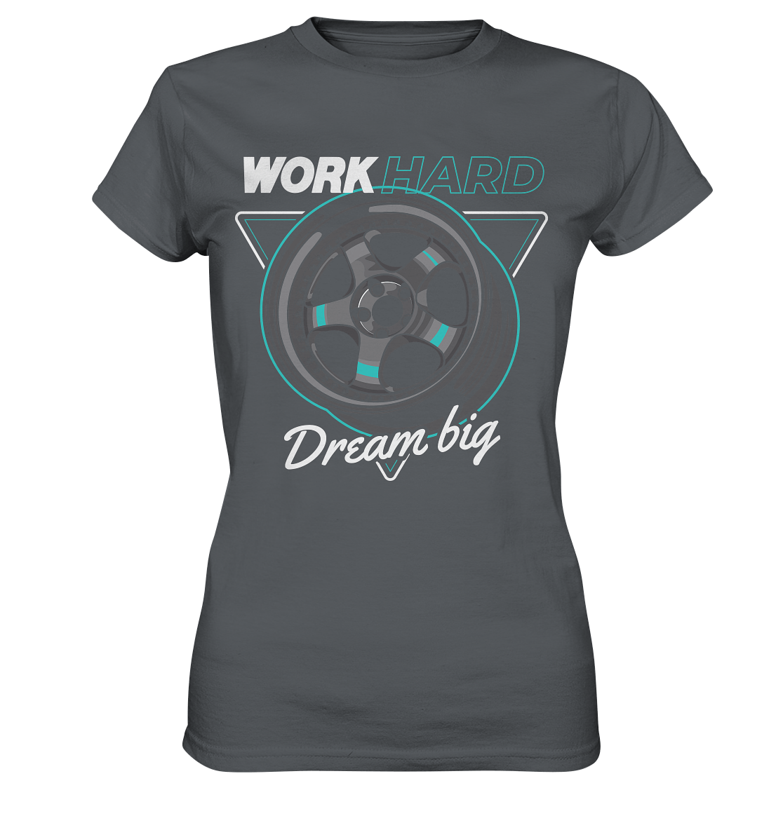 WORK hard - Ladies Premium Shirt - MotoMerch.de