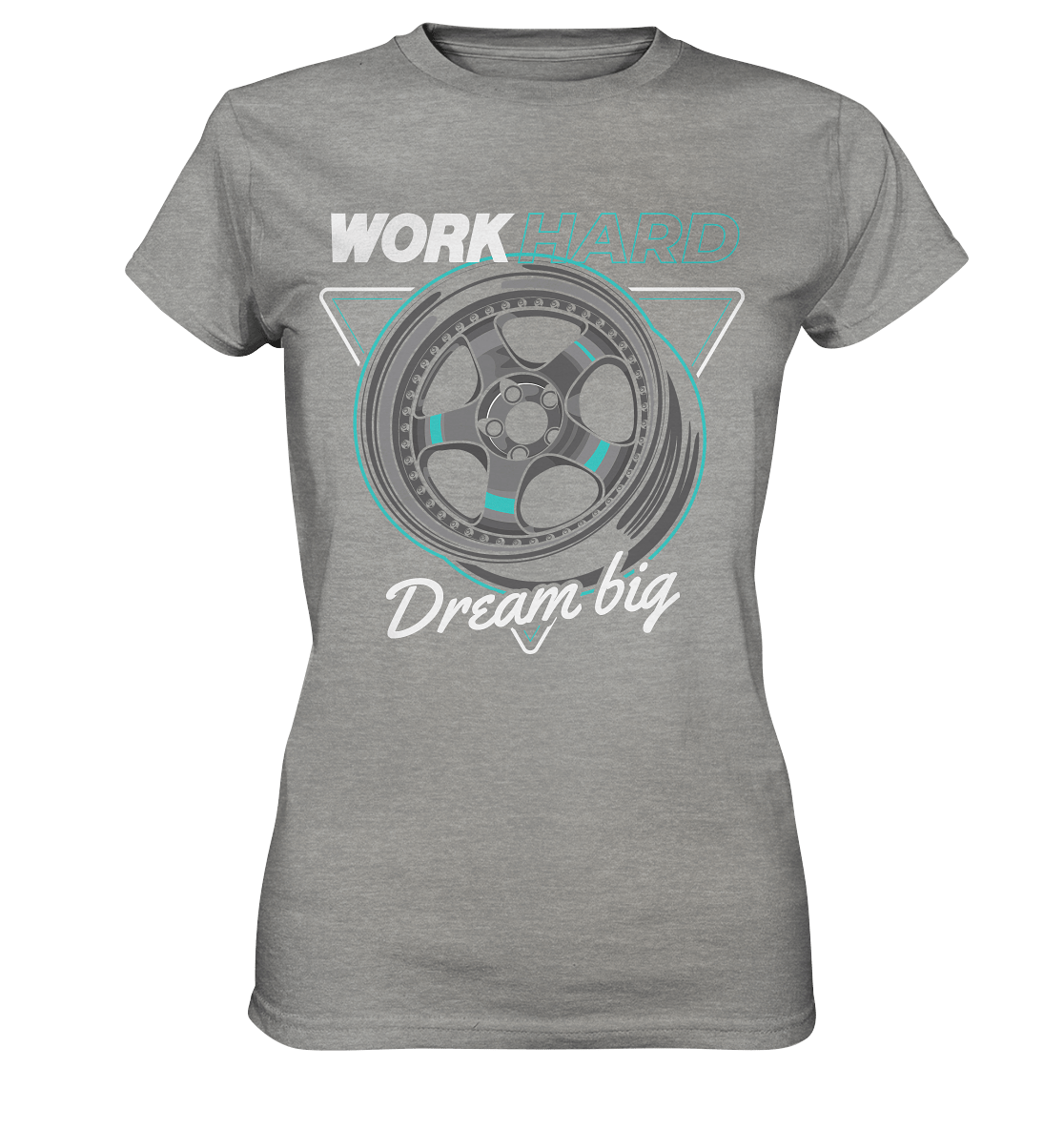 WORK hard - Ladies Premium Shirt - MotoMerch.de