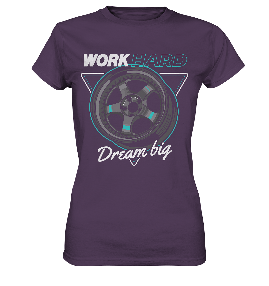 WORK hard - Ladies Premium Shirt - MotoMerch.de