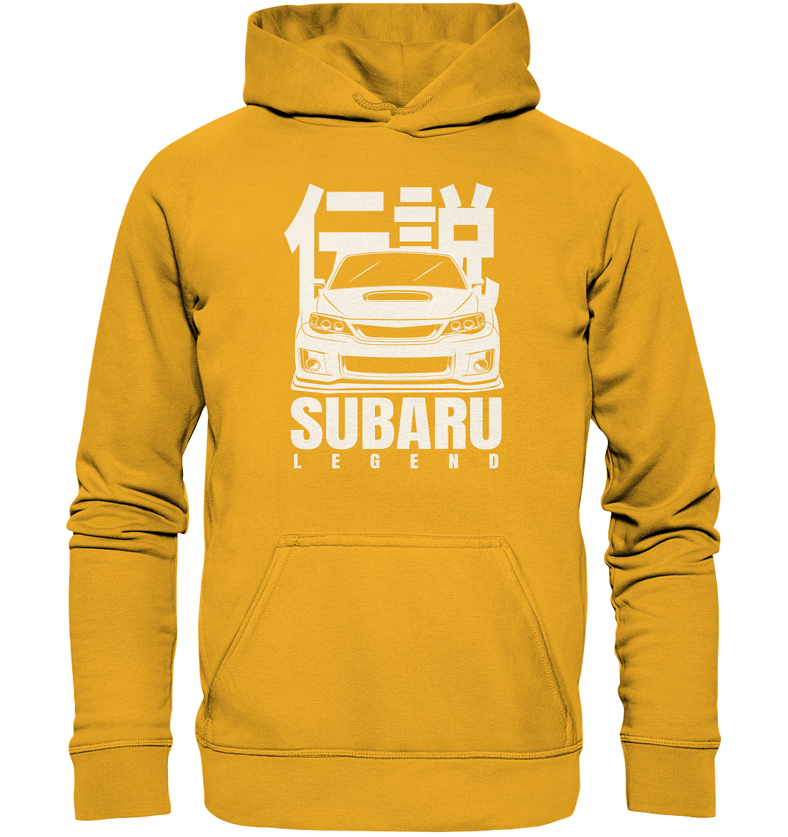 WRX STI Hatch - Front - Basic Unisex Hoodie - MotoMerch.de