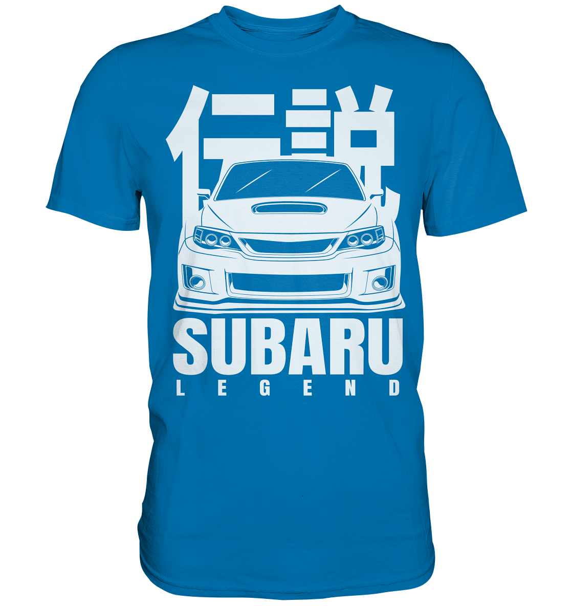 WRX STI Hatch - Front - Premium Shirt - MotoMerch.de