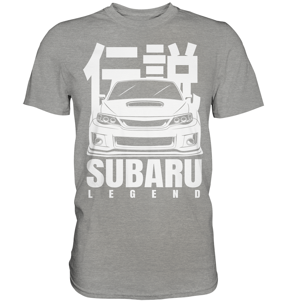 WRX STI Hatch - Front - Premium Shirt - MotoMerch.de