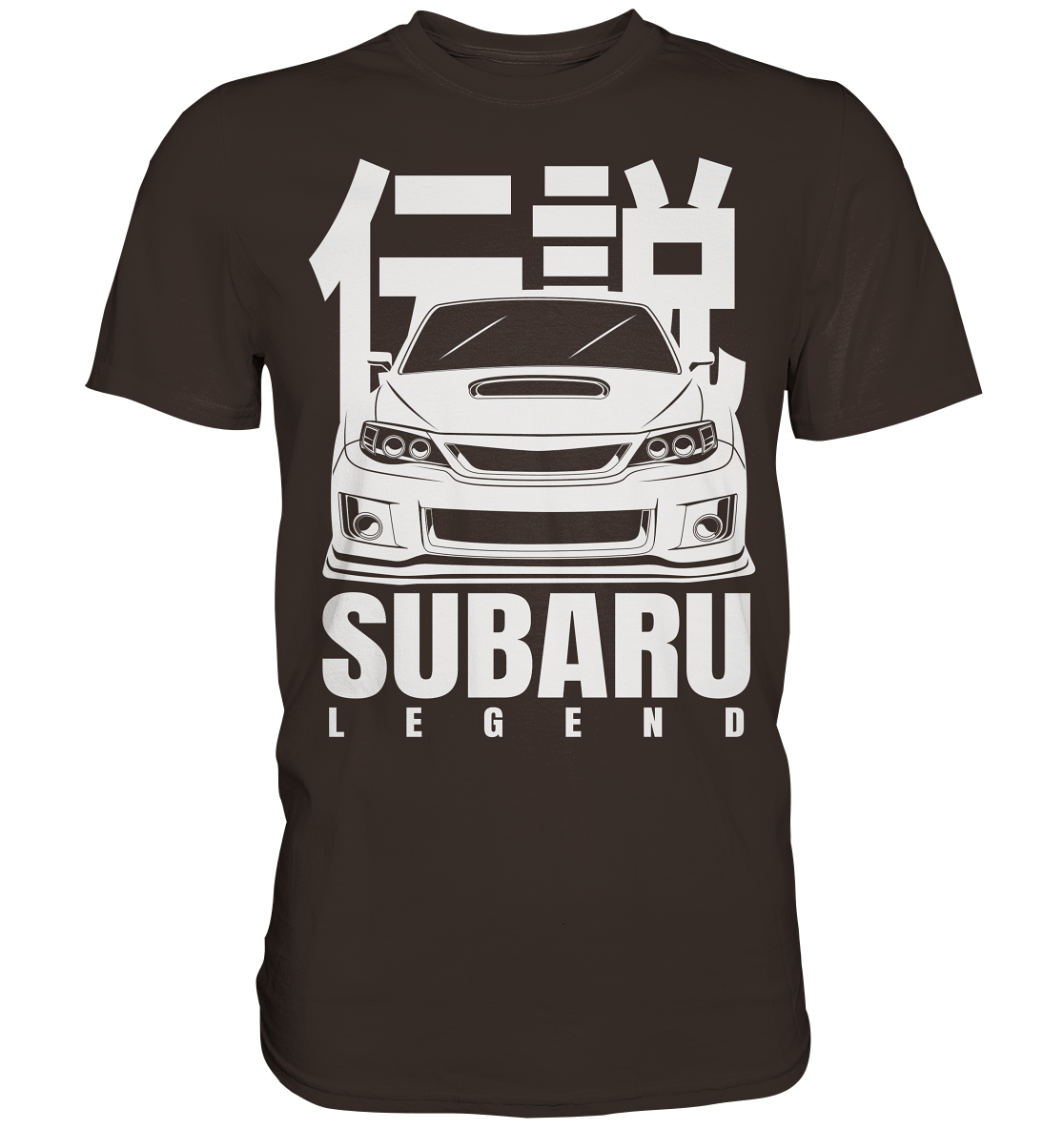 WRX STI Hatch - Front - Premium Shirt - MotoMerch.de