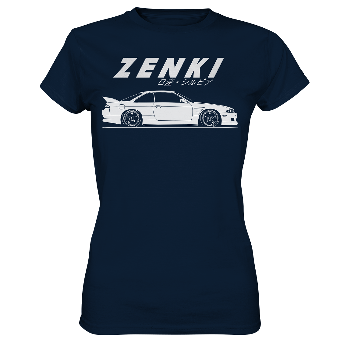 Zenki Nissan Silvia S14 - Ladies Premium Shirt - MotoMerch.de