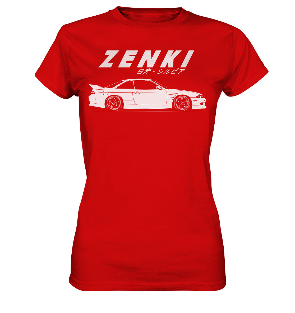 Zenki Nissan Silvia S14 - Ladies Premium Shirt - MotoMerch.de