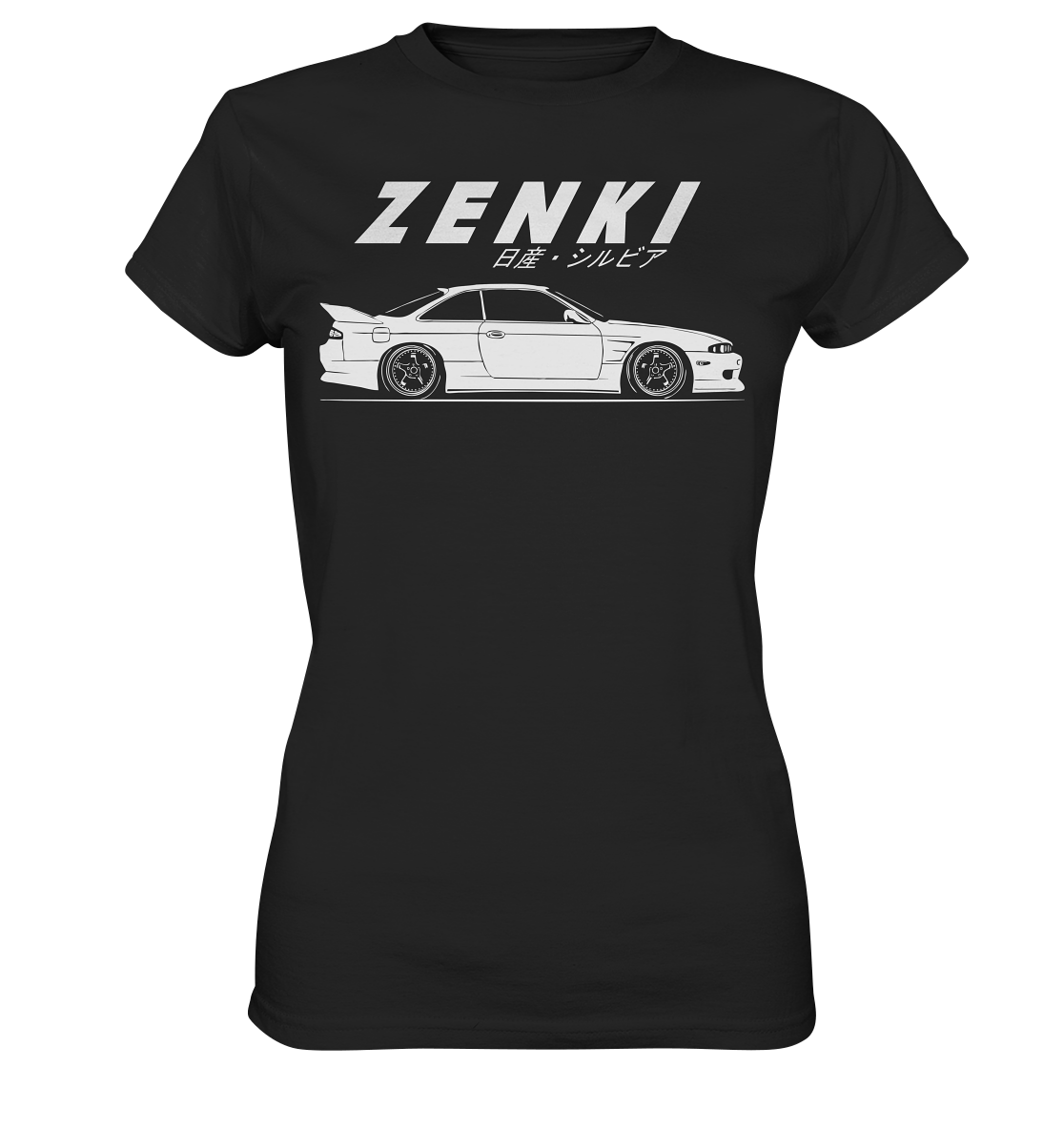 Zenki Nissan Silvia S14 - Ladies Premium Shirt - MotoMerch.de