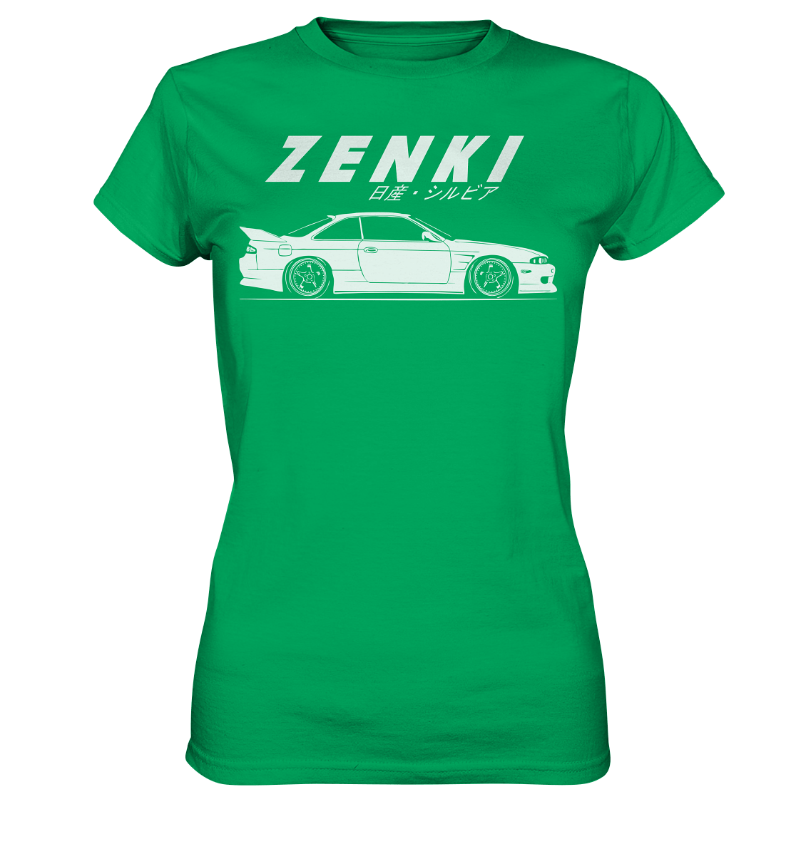 Zenki Nissan Silvia S14 - Ladies Premium Shirt - MotoMerch.de